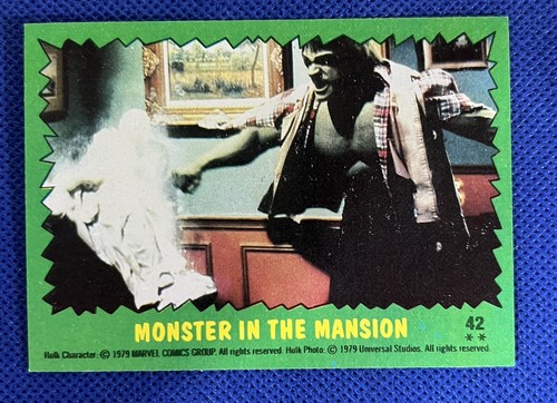 1979 topps incredible - incredible, hulk